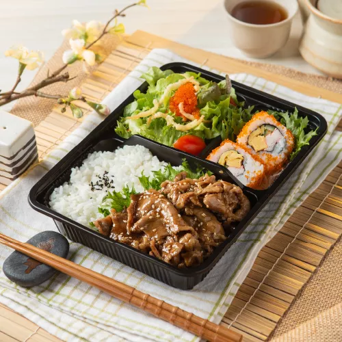 เบนโตะหมูเกาหลี