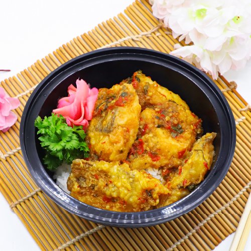 (สินค้าหมดชั่วคราว) ดงบุริปลาฮาลิบัททอดซอสกะเพรา